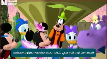 اضبط الآن تردد قناة ميكي شوف الجديد لمتابعة الكارتون المختلف